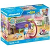 PLAYMOBIL 71609 Chambre de parents avec berceau suspendu, Maison d'arc...