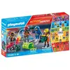 PLAYMOBIL 71468 My figures : métiers a risque - avec quatres personnag...