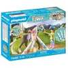 PLAYMOBIL 71640 Cavaliere avec criniere de cheval a colorier, Horses o...