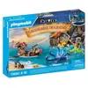 PLAYMOBIL 71636 Calendrier l'Avent Pirate, 24 surprises, 98 pieces, De...