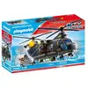 PLAYMOBIL 71149 Hélicoptere de transport des forces spéciales, Les pol...