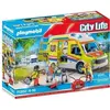 PLAYMOBIL 71202 Ambulance avec effets lumineux et sonore, City Action ...