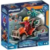 PLAYMOBIL Dragons Quad & Phil, Dragons Les Neuf Royaumes, 71085, 28 pièces, Dès 4 ans, Orange Multicolore