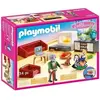 PLAYMOBIL 70207 Salon avec cheminée, Dollhouse La Maison Traditionnell...