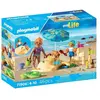 PLAYMOBIL 71906 Famille jouant dans le sable a la plage, My Life Vacan...