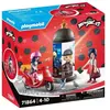 PLAYMOBIL 71864 Marinette a scooter & Kagami, Miraculous, des 5 ans