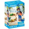 PLAYMOBIL 71748 Garçon avec famille de tortues dans un terrarium, My L...