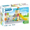 PLAYMOBIL Junior 71703 Aire de jeux avec toboggan géant Comprend cinq ...