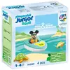 PLAYMOBIL Junior 71707 Mickey avec bateau, Flotte dans l'eau, Jouet po...