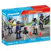 PLAYMOBIL 71730 Set métiers de la police 4 policiers, Action Heroes, L...