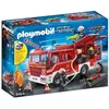 PLAYMOBIL 9464 Fourgon d'intervention des pompiers jaune avec canon a ...
