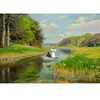 D-Toys Hans Andersen Brendekilde: A You Couple in a Rowing Boat on Odense