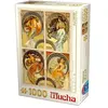 Puzzle 1000 pièces D-Toys Arts Alphonse Mucha