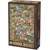 Unbekannt Vintage Collage - Billets de Banque 1000 Pièces  DToys