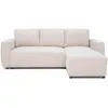 Canapé d'angle convertible réversible 3-4 places PHARELL - Velours côt...