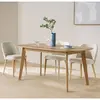 Table rectangulaire extensible Agatha CAMIF  Bois