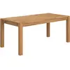 Table à manger rectangulaire chêne massif Luminescence CAMIF  Bois