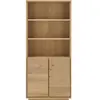 CAMIF Bibliothèque effet bois clair 2 portes H 200