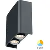 Braytron - Applique murale extérieure 4W 320lm 3CCT IP65