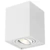 Braytron - Plafonnier alu GAMA-8010D carré GU10 35W Blanc - Blanc