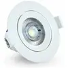 Braytron - Spot led encastrable rond blanc 5W IP20 4000K