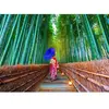 Puzzle 1000 pièces Enjoy - Femme asiatique dans une forêt de bambous