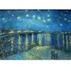 Vincent Van Gogh : Nuit Étoilée sur le Rhône 1000 Pièces  Enjoy Puzzle