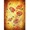 Puzzle 1000 pièces Enjoy - Peinture Coquelicots Rouges