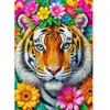Puzzle 1000 pièces : Rayures et Fleurs