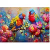 Puzzle 1000 pièces : Compagnons tropicaux