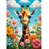 EnjoyPuzzle Puzzle 1000 Pièces : Girafe mignonne