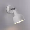 SOLLUX Applique murale elba E27 1 x max.15W led acier blanc l: 11cm h: 17cm Ø19cm dimmable