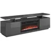 Meuble tv charlotte 151, le nombre de portes: 2, 180x56x40cm