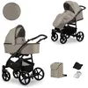 Poussette combinée 2-en-1 Kunert Mata Noir Mocca