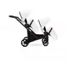 Kunert Baby - Poussette Brav DUO 3 in1 sièges auto White Eco