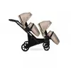 Kunert Baby - Poussette Brav DUO 3 in1 sièges auto Cappucino Eco