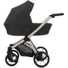 Kunert Baby - Poussette Brav 3in1 Br-01 Black siege auto