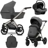 Non communiqué Poussette Brav 3in1 Br-02 Graphite siege auto