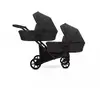 Kunert Baby - Poussette Brav DUO 2in1 Bd-11 Black Eco