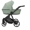 Kunert Baby - Poussette Arizo 05 Mint- Cadre noir