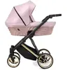 Poussette Kunert Ivento Ive 13 Eco 2-en-1 15kg Rose Metalic Gold