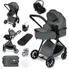 GaGaDumi SoHo poussette combinée 3-en-1 i-Size nacelle & siège auto ul...
