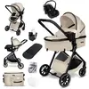 GaGaDumi SoHo poussette combinée 3-en-1 i-Size nacelle & siège auto ul...