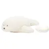 Peluche veilleuse Phoque nature bio blanc polaire