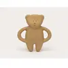 Moonie Ourson de dentition en caoutchouc naturel cappuccino