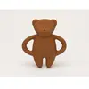 BB&Co Jouet de dentition ourson en caoutchouc naturel MARRON Moonie