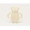 Moonie Ourson de dentition en caoutchouc naturel blanc polaire