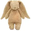 Moonie Peluche veilleuse lapin nature bio avec sons & lumières cappuccino 2.0
