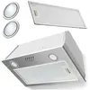 Hotte aspirante sous meuble 60 cm Inox BE-50