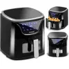Friteuse sans gras BD-652, noir et argent